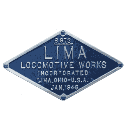 Lima Locomotive Works "A-1" 2-8-4 Locomotive & Tender Drawings - SET
